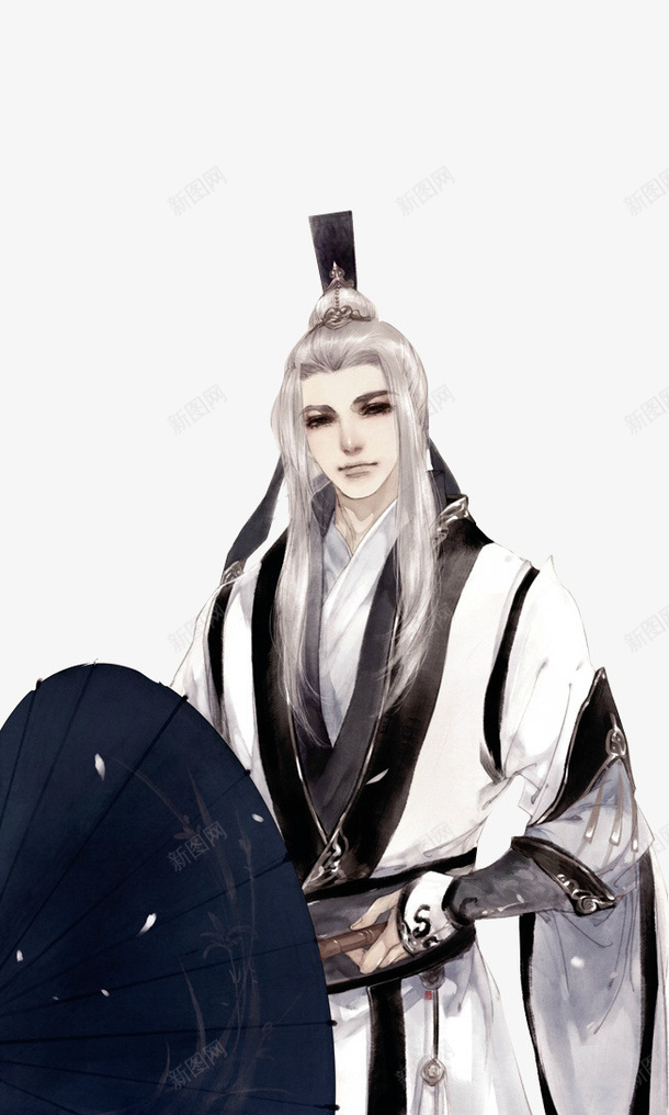 手绘男人png免抠素材_新图网 https://ixintu.com 人物 古典 帅气 手绘 男生
