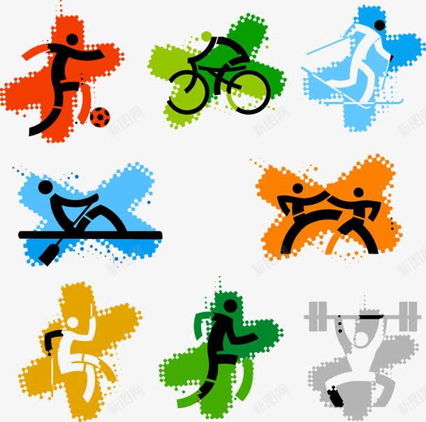 奥运体育项目png免抠素材_新图网 https://ixintu.com 体育 奥运会 运动 里约 项目