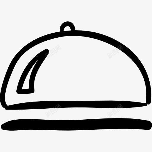 食品盘圆形盖图标png_新图网 https://ixintu.com 圆形 手绘 板 盖 盘 舒适 覆盖 酒店 食品