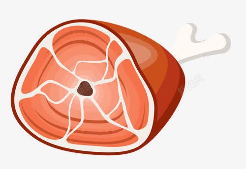 猪肉火腿png免抠素材_新图网 https://ixintu.com 火腿 金华火腿 食材