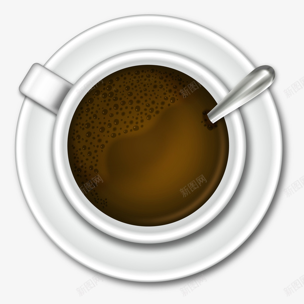 一杯咖啡矢量图ai免抠素材_新图网 https://ixintu.com 一杯咖啡 咖啡 饮料 矢量图