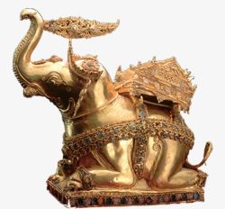 泰国金象金象雕塑高清图片