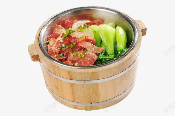 木桶饭png免抠素材_新图网 https://ixintu.com 木桶 美食 食物 饭