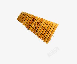 15音15音竹排形木琴高清图片