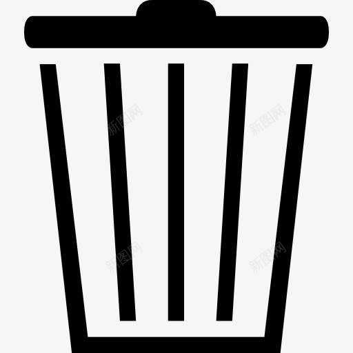 回收容器图标png_新图网 https://ixintu.com 可回收垃圾 垃圾容器 垃圾桶 容器 工具 工具和用具 缪图标