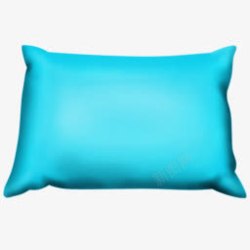pillow蓝色的枕头BlueIcons图标高清图片