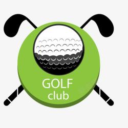 高尔夫俱乐部LOGO矢量创意高尔夫俱乐部LOGO图标高清图片