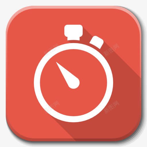 秒表应用程序图标png_新图网 https://ixintu.com apps stopwatch 应用程序 秒表