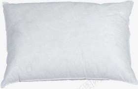 白色全棉枕头png免抠素材_新图网 https://ixintu.com 产品实物 保健 护颈 枕芯 鹅绒枕