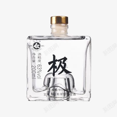 河南宝丰白酒png免抠素材_新图网 https://ixintu.com 产品实物 宝丰清极 河南宝丰 白酒