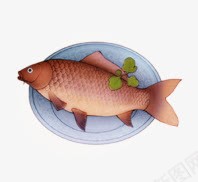 食材小鱼图标图标