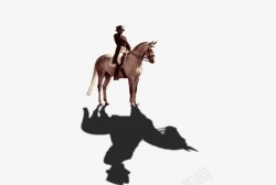 马的影子骑士马高清图片