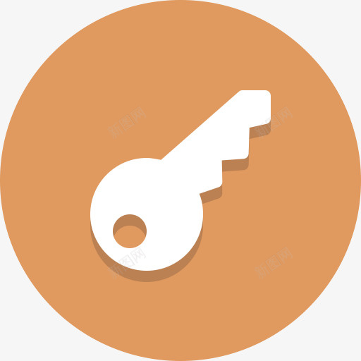 关键安全圆形图标png免抠素材_新图网 https://ixintu.com Key security 关键 安全