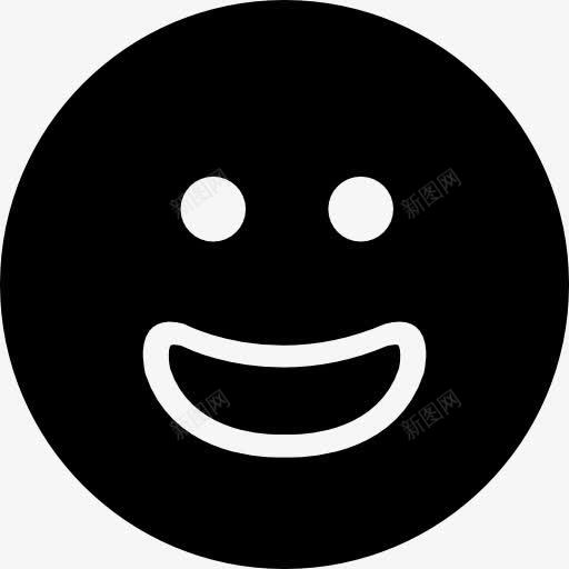 微笑的方脸图标png_新图网 https://ixintu.com 圆形的脸 平方 微笑 情绪 接口 表情