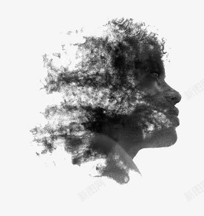 非州女人的肖像png免抠素材_新图网 https://ixintu.com 分散 艺术