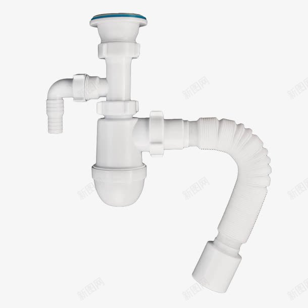 白色塑料排水管png免抠素材_新图网 https://ixintu.com 塑料 排水 排水管 白色 管道