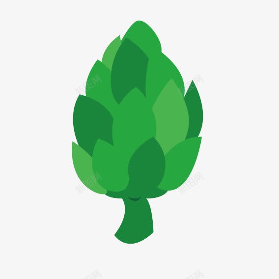 绿色树苗植物图案png免抠素材_新图网 https://ixintu.com 图案 树苗 植物 植物图案 绿色