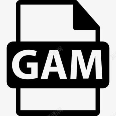 GAM的文件格式图标图标