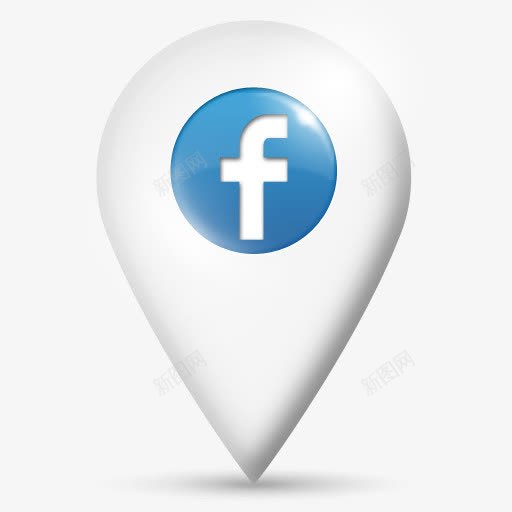 脸谱网地图Facebook的图标png_新图网 https://ixintu.com facebook location map 位置 地图 脸谱网