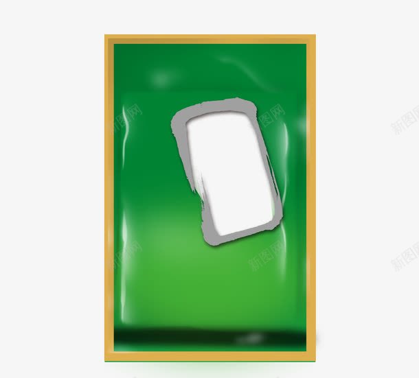 绿色透明包装袋png免抠素材_新图网 https://ixintu.com 包装袋 绿色 调料 透明