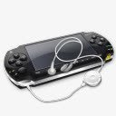 PSP耳机耳机便携式游戏机素材