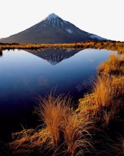 新西兰塔拉纳基山著名景点新西兰塔拉纳基山高清图片