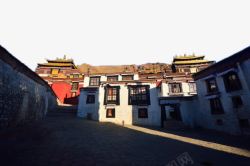 西藏扎什伦布寺五素材