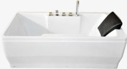 白色浴缸瓷砖素材