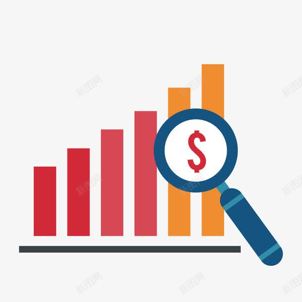 彩色柱形数据png免抠素材_新图网 https://ixintu.com 分析 素材 观察 财富