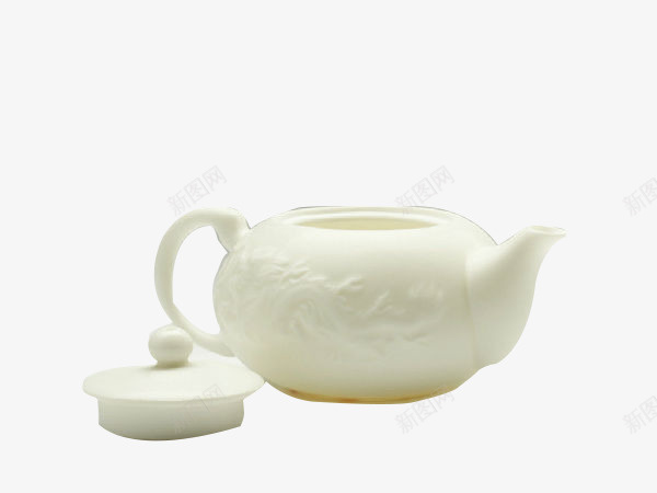 瓷器茶壶psd免抠素材_新图网 https://ixintu.com 中国风 器皿 瓷器 茶壶