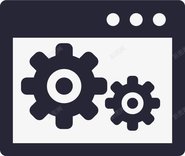 系统设置图标png_新图网 https://ixintu.com 系统设置