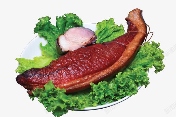 生菜和肉png免抠素材_新图网 https://ixintu.com 扣肉 生菜 腊肉