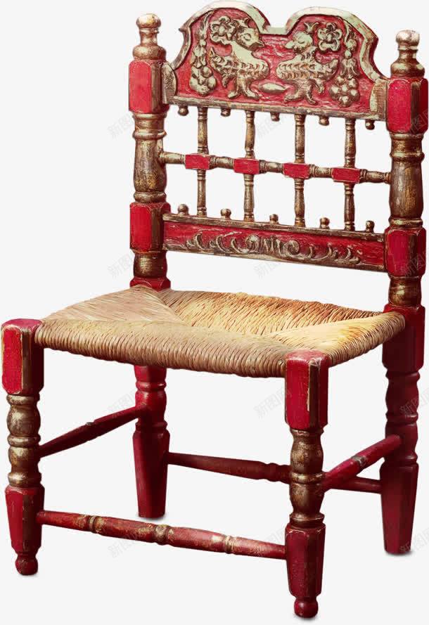 红色欧式座椅png免抠素材_新图网 https://ixintu.com 座椅 欧式 红色