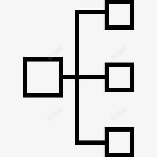 层次图标png_新图网 https://ixintu.com 几何 广场 界面 连接