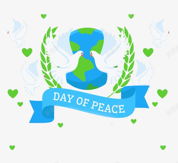 和平鸽世界和平图标png_新图网 https://ixintu.com 世界和平日 世界大同 和平 和平鸽