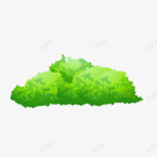 树叶png免抠素材_新图网 https://ixintu.com 海报树叶小树丛