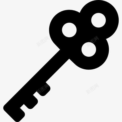 旧钥匙对角图标png_新图网 https://ixintu.com 关键的 商务包 安全的 工具和器具 形状工具 按键 接口 旧的 老式的