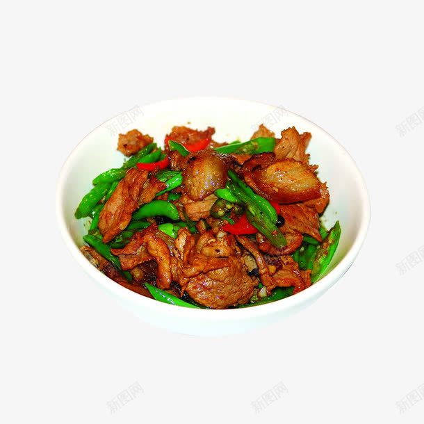 农家小炒肉png免抠素材_新图网 https://ixintu.com 农家小炒肉 家常菜 菜肴