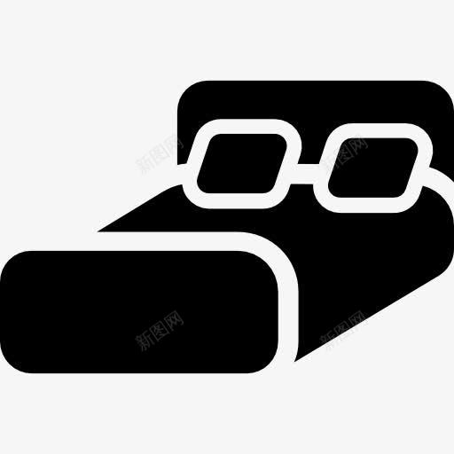 双床图标png_新图网 https://ixintu.com 双床 床 楼 睡眠