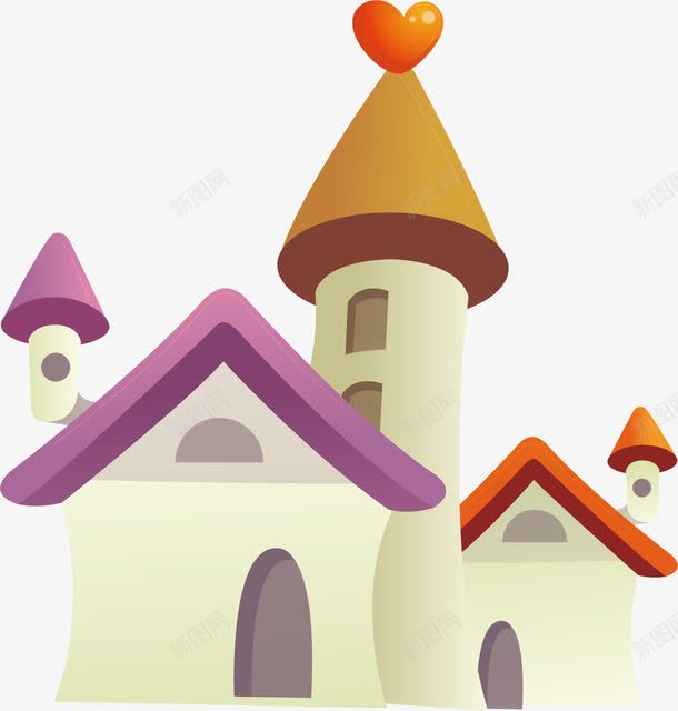 城堡建筑png免抠素材_新图网 https://ixintu.com 卡通 城堡 广告魔法城堡 建筑 方特魔法城堡 魔法城堡 魔法城堡化