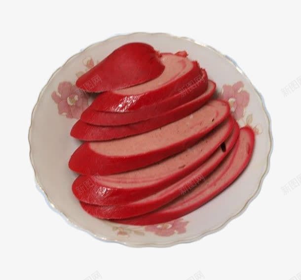 手切红肠片png免抠素材_新图网 https://ixintu.com 晒干的肠 火腿肠 红肠 美味的 腊肠 腌制 菜肴