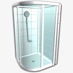 淋浴室淋浴室图标高清图片