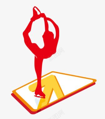 艺术体操运动项目图标图标