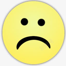 的脸悲伤的emotesicons图标png_新图网 https://ixintu.com face sad 悲伤的 的脸