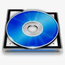 蓝色光碟图标png_新图网 https://ixintu.com 光碟 图标 蓝色