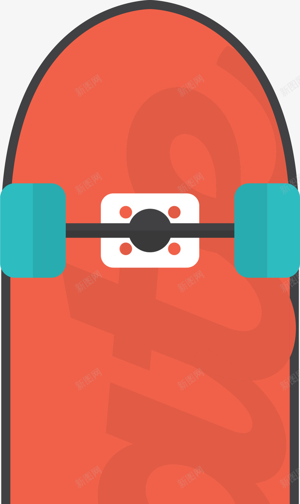 橙色扁平卡通滑板png免抠素材_新图网 https://ixintu.com 世界滑板日 卡通滑板 嘻哈风 扁平滑板 橙色滑板 流行 街头
