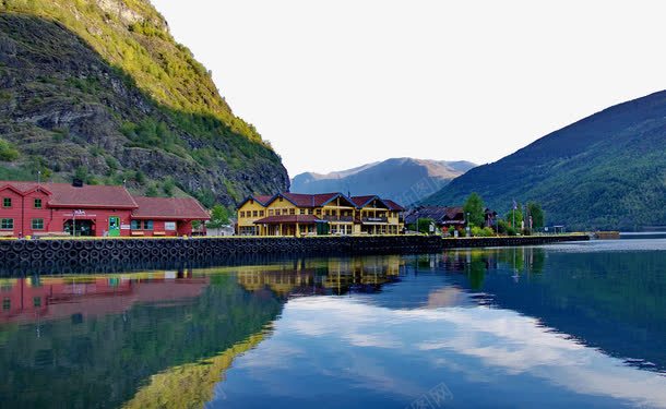 北欧挪威峡湾png免抠素材_新图网 https://ixintu.com 北欧挪威峡湾 挪威峡湾 旅游景区 著名景点