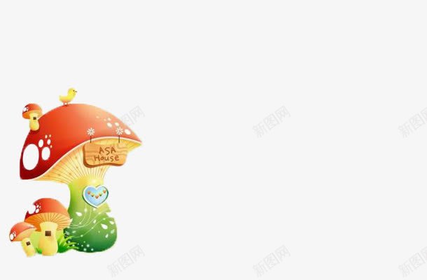 蘑菇彩色真菌可爱卡通png免抠素材_新图网 https://ixintu.com 卡通 可爱 彩色 真菌 蘑菇