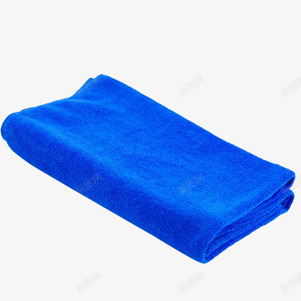 一块干净的洗车毛巾png免抠素材_新图网 https://ixintu.com 免抠 宝蓝色 实物图 干净整洁 毛巾 洗车毛巾