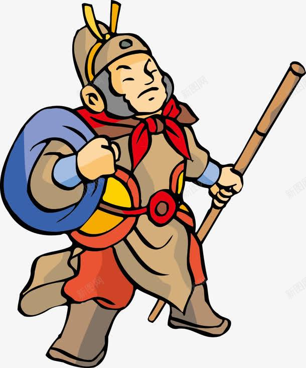 古代士兵png免抠素材_新图网 https://ixintu.com 卡通 古代 可爱 士兵